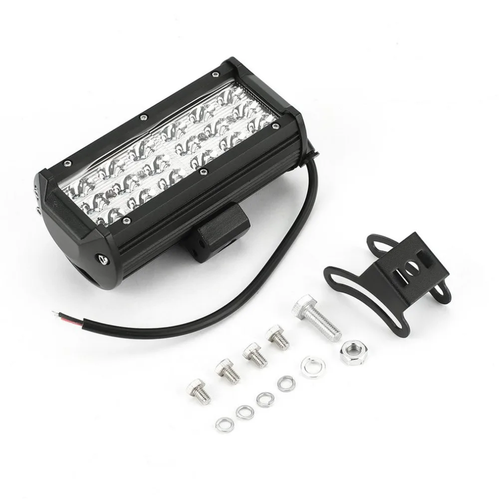 54W High Power Car LED Working Light Headlight Cylindrical Shape