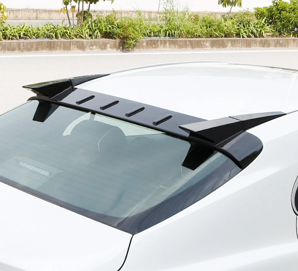 SHCHCG для Toyota Camry спойлер ABS пластик Материал Черный цвет задний Багажник крыло задний спойлер на крышу автомобильные аксессуары