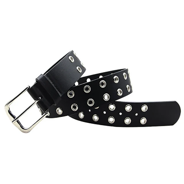 Vintage Rivet Luxury Punk Belts Men Male Rock Motorcycle PU Leather Women Waist Strap For Jeans Vintage Rivet Luxury Punk Belts Men Male Rock Motorcycle PU Leather Women Waist Strap For Jeans
