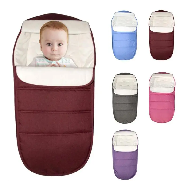 

1pc baby sleeping bag multi-function warm and windproof Baby stroller sleeping bag sleepsacks infant kids stroller AccessoriesD5
