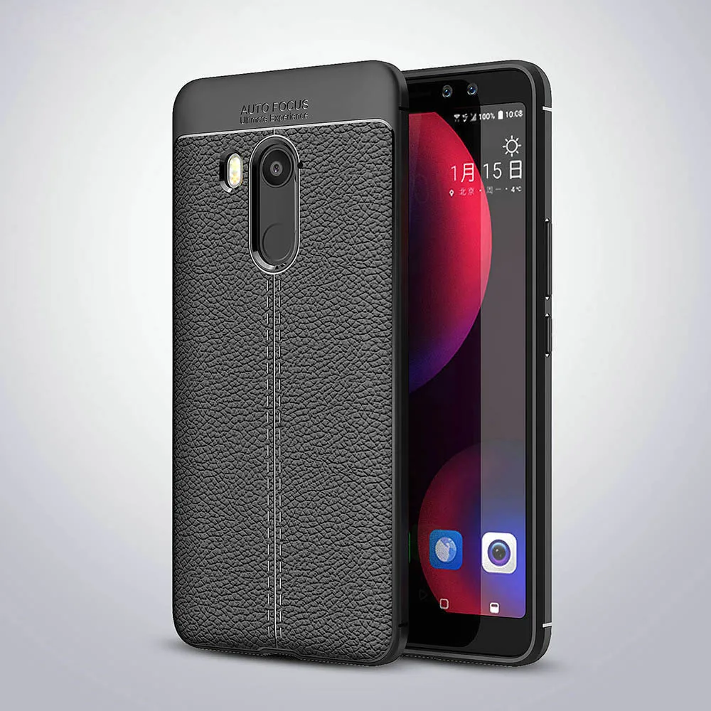 ZGAR Case for HTC U11 Eyes U11Eyes Soft Plain Mobile Phone Accessories