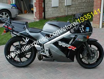 

For Honda VFR400 88-92 NC30 ABS Body Kit VFR 400R 1988 1989 1990 1991 1992 VFR400R NC30 Gray Black Motorcycle Fairing