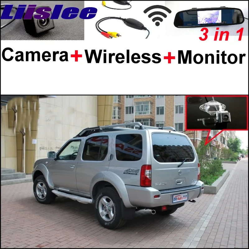 

Wireless Receiver + Mirror Monitor Easy DIY Parking System + 3 in1 Rear View Special Camera For Nissan Paladin 2005~2016