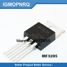 10 шт. IRF3205PBF TO220 IRF3205-220 HEXFET MOSFET и IC, 1 шт