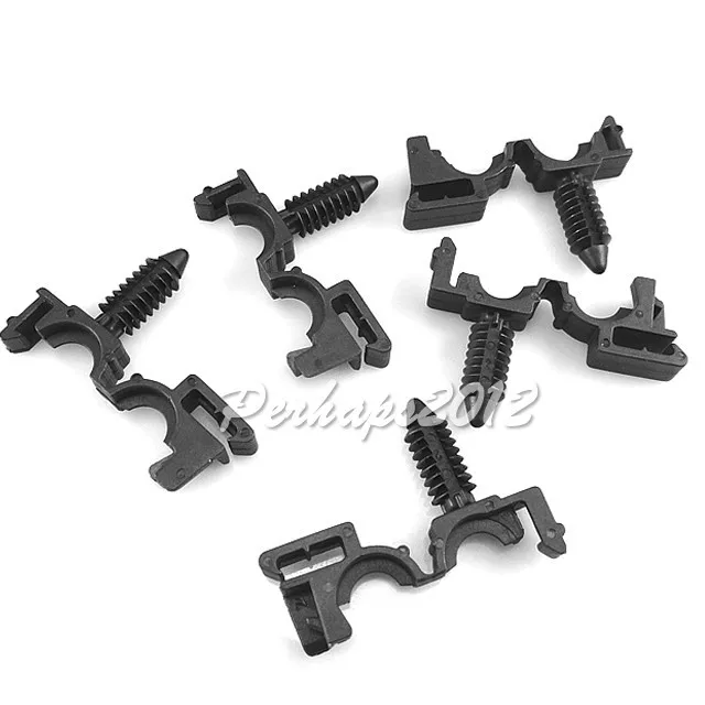 15x for GM 12040984 Wire Loom Routing Nylon Clip Split Flexible Tubing