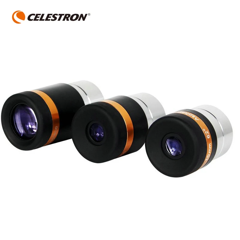 Celestron 1,2" широкоугольный 62 градусный объектив 4 мм 10 мм 23 мм для астрономии телескоп HD асферический окуляр с полным покрытием