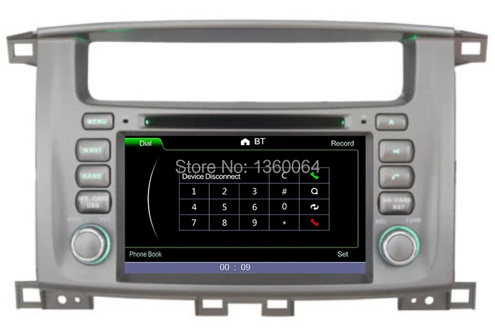 Perfect 2 Din 7 inch CAR DVD GPS FOR TOYOTA LAND CRUISER 100 / LEXUS LX470 1998-2007 Radio Stereo Bluetooth+CANBUS decoder+Free gps Map 0 Perfect 2 Din 7 inch CAR DVD GPS FOR TOYOTA LAND CRUISER 100 / LEXUS LX470 1998-2007 Radio Stereo Bluetooth+CANBUS decoder+Free gps Map 0