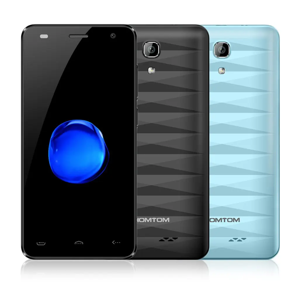 HOMTOM HT26 смартфон 4G 4 5 &quotMTK6737 Quad core Android 7 0 сотовых телефонов 1 ГБ + 8 2MP 5MP Камера 2300 мАч