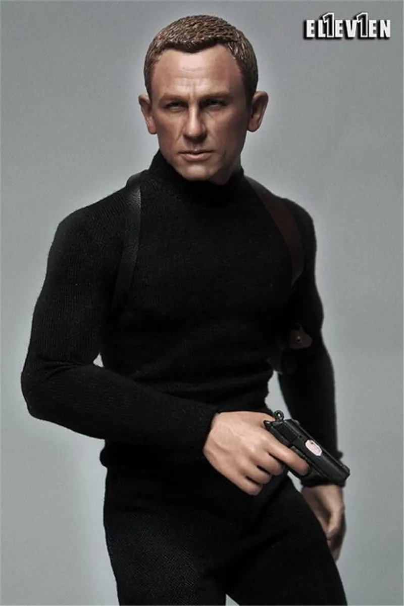ELEVEN 1/6 action figure toys 007 agents Daniel Craig James Bond suit