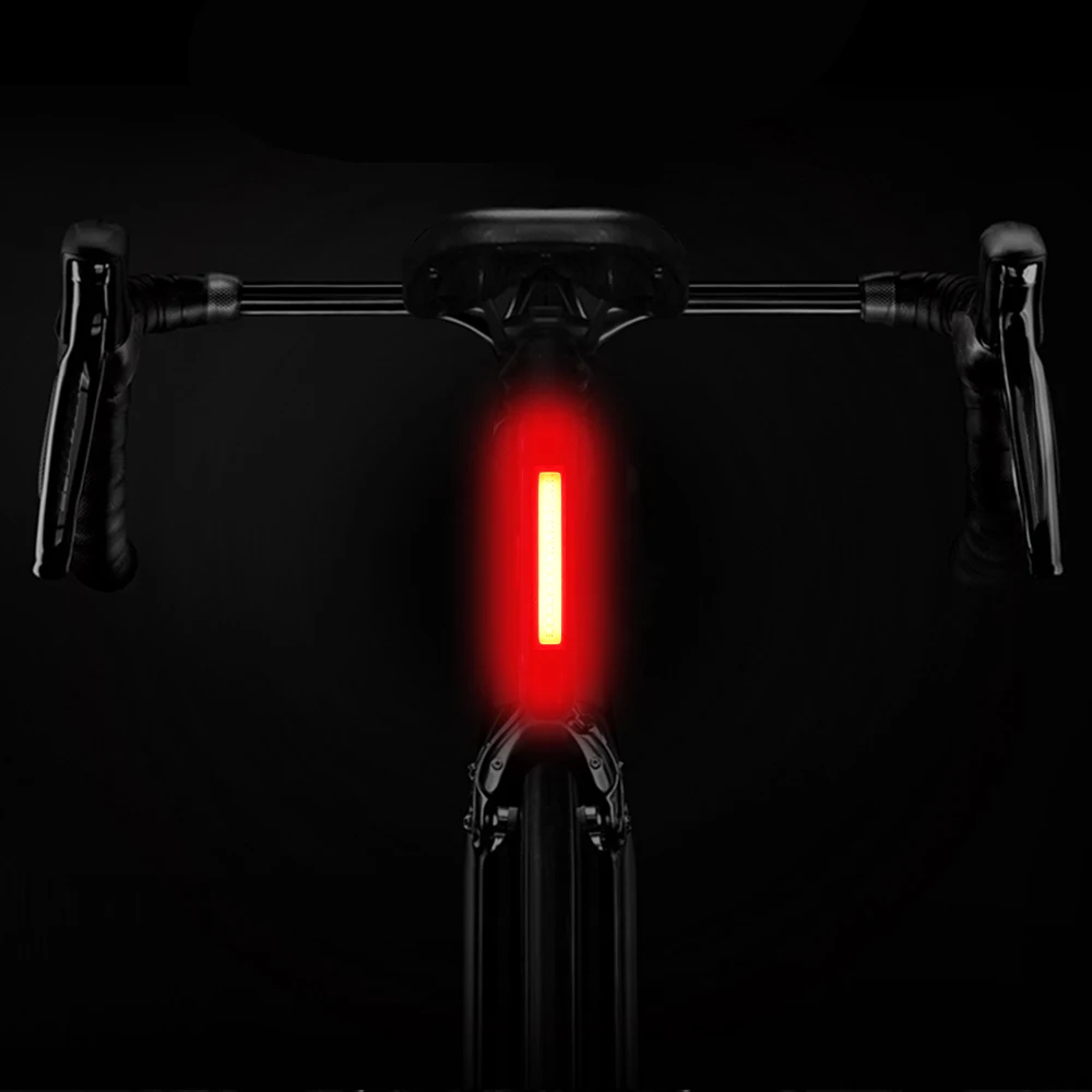 Flash Deal Bicycle Light COB Bike Lights Led Rear Tail Light 3 Lighting Modes  Bike Lamp for Cycling Helmet, Use AAA Battery #2 4