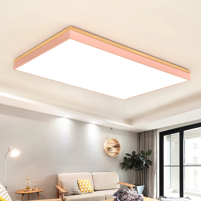 Buy Dimmer led ceiling light with Ultra thin 6cm wood