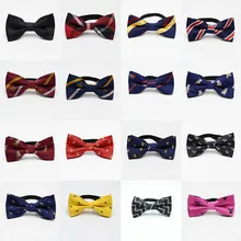 1 шт. Детский галстук-бабочка, модный красивый жаккард детский маленький галстук-бабочка костюм в британском стиле, аксессуары для платья в стиле унисекс