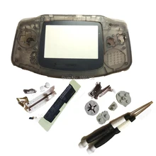 Совершенно transpride черный цвет полный корпус с ограниченным экраном объектив для мальчика оболочка подходит для Nintendo dogba системы GBO DMG игровая консоль