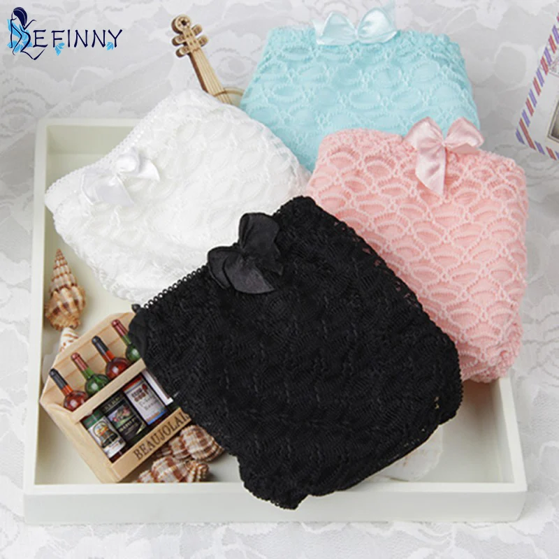 3/4 Cup Women Lingerie Ruffle Push-Up Bra Lace Underwear Underwired Bra Sets+Panties