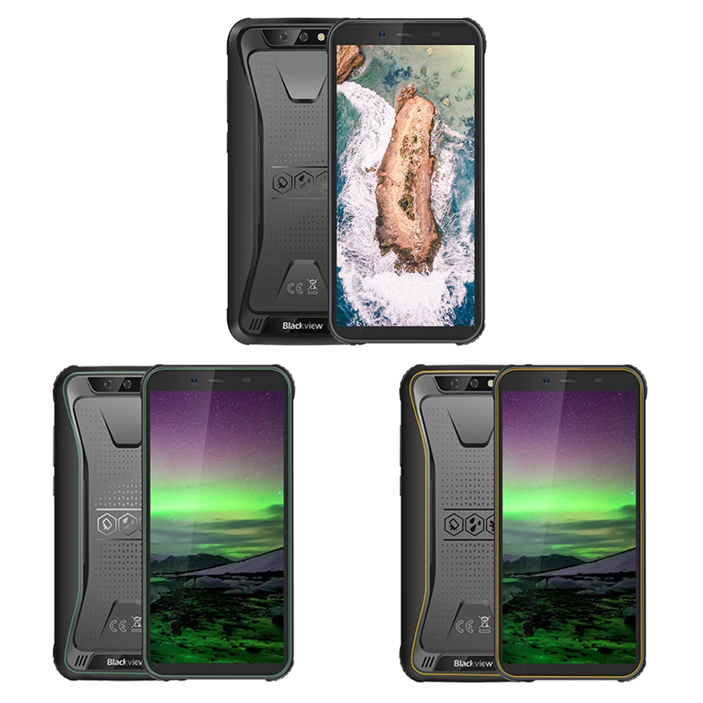 Blackview BV5500 Pro IP68 Водонепроницаемый Android 9 0 смартфон 5 &quotHD + 8.0MP камера 3 Гб 16 4400mA