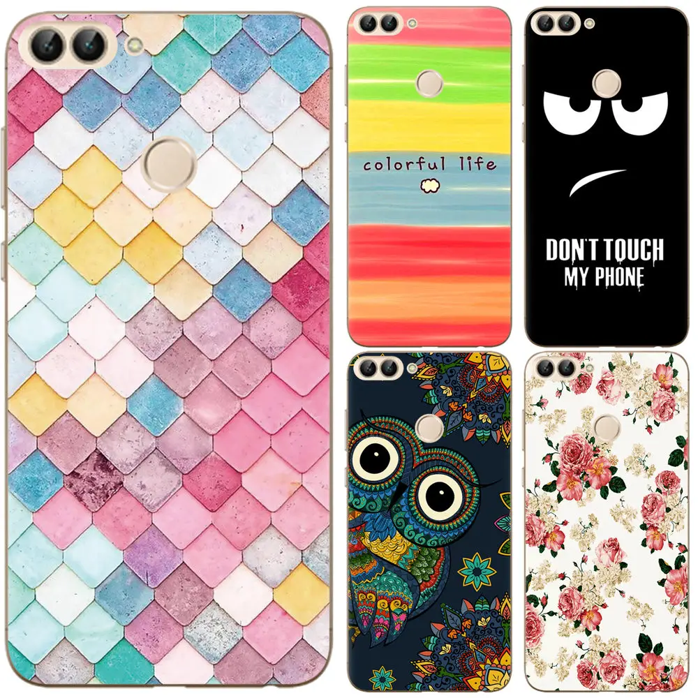 

New Arrival Phone Case For Huawei Enjoy 7S 5.65-inch/ P20/ P20 Lite/P20 Pro/Y9 2018/ Enjoy 8 Plus/Honor 7C Painted TPU Soft Case