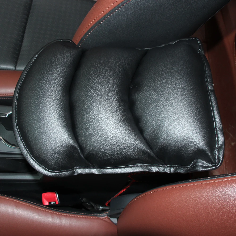 

Auto Center Console Arm Rest Seat Box Padding Protective Case Soft PU Mats Cushion For Ford focus 2 3 mazda 2 3 6 CX5 CX-5