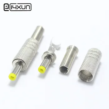 

1pcs 4.0*1.7mm DC Power Plug 4.0mm * 1.7mm Metal Male Plug Connector Audio Adapter for OD5mm Cable