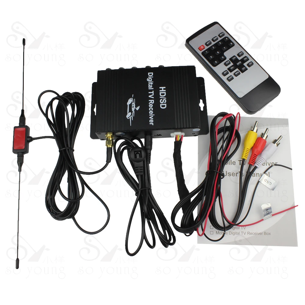Mobile ATSC Digital TV Receiver car TV Tuner for USA America United