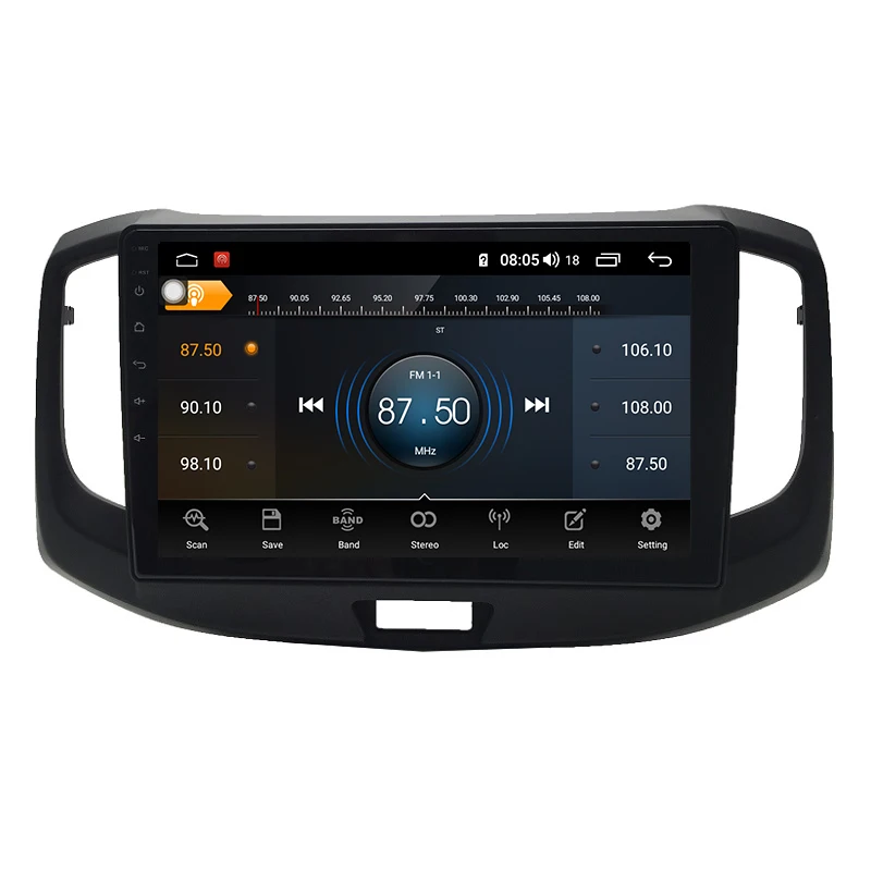Best Car GPS Android 9.0 8-core for Chery Ariza 3 with DSP Carplay Radio BT support WIFI 4G internet and SWC 4