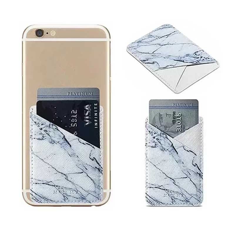 

Card Back Sticker For iPhone X XR XS Max Wallet Cards Holder Sticker For Samsung Xiaomi Mobile Phone Holder Pocket
