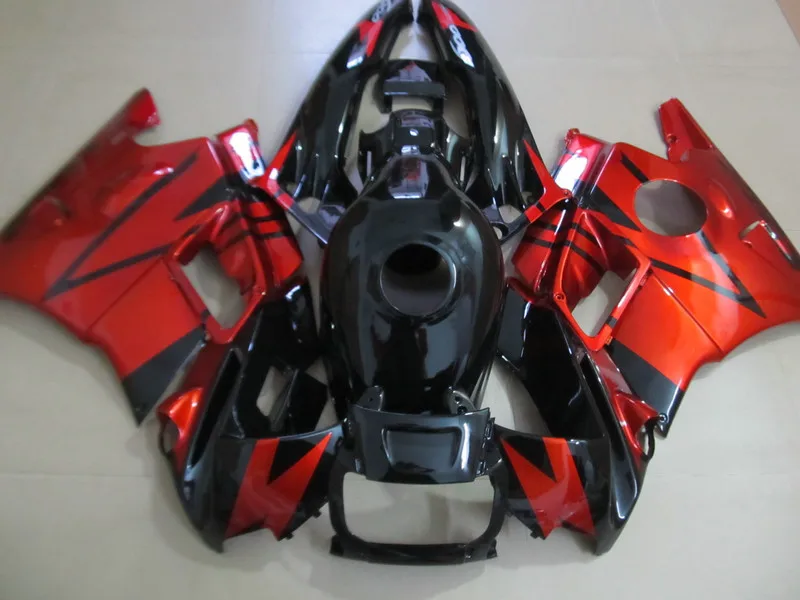 

Motorcycle Fairing kit for HONDA CBR600F2 91 92 93 94 CBR600 CBR600 F2 1991 1992 1993 1994 Black red Fairings set+gifts HB68
