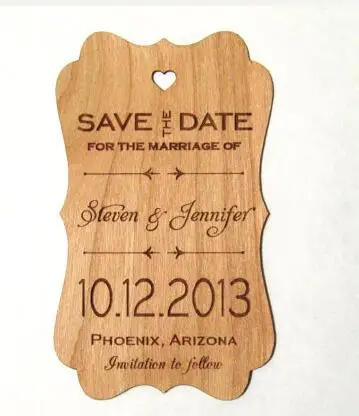aliexpress com buy personalized name date save the date rustic