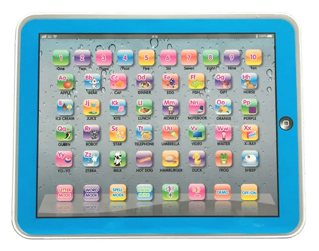 Tablet Language Learning Machine Alphabet Baby Tablet Educational Toy