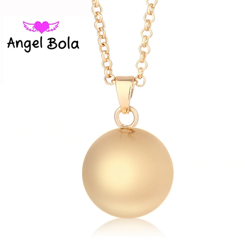 

2017 Lucky 18mm/25mm Engelsrufer Round Harmony Caller Sound Pendant DIY Music Necklaces L052 Free Shipping