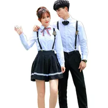 Корейская школьная униформа для девочек Япония ученики начальной школы одежда Униформа для мальчиков, рубашка+ брюки+ Tei 3 шт./компл. размера плюс Для мужчин