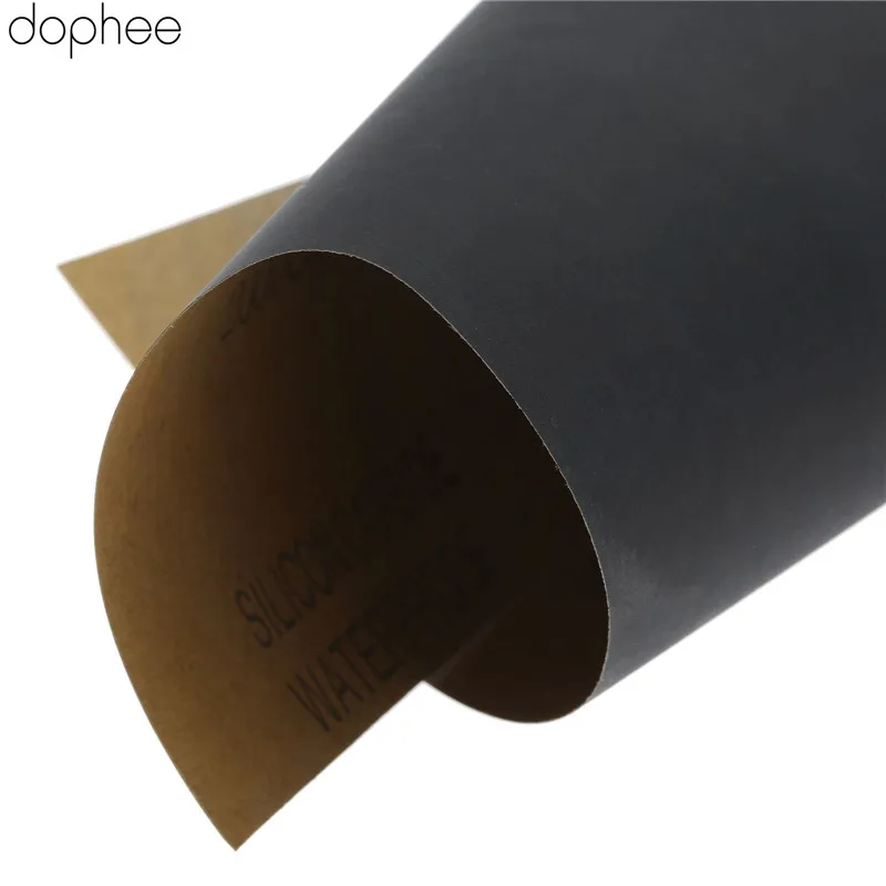 Листы dophee наждачная бумага водонепроницаемая абразивная (600 + 2x1000 1500 2000)