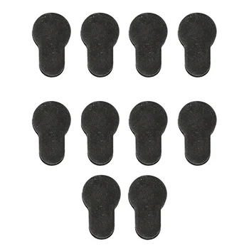 

10 PCS Hunting war game AR15 Rifle Mount Pack 10 Soft Rubber Insert Protector Plug Covers for Freefloat KeyMod Rail RPR Simply