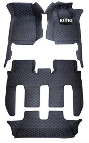 

Top quality! Custom special car floor mats for Right Hand Drive BMW X7 G07 2019 7 seats waterproof durable carpets,Free shipping