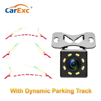 

CarExc Intelligent Dynamic Track With 8 IR LED Rear View Camera HD CCD Reverse Backup Camera Auto Reversing Parking Assistance