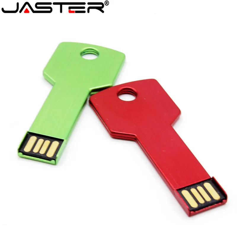 Usb Flash 64 ГБ 32 ГБ 16 ГБ 8 ГБ 4 ГБ Металл Pendrive2.0 более 10 шт. Бесплатный Пользовательский логотип флеш-накопитель в виде ключа Usb Stick подарки оптом Memoria Stick