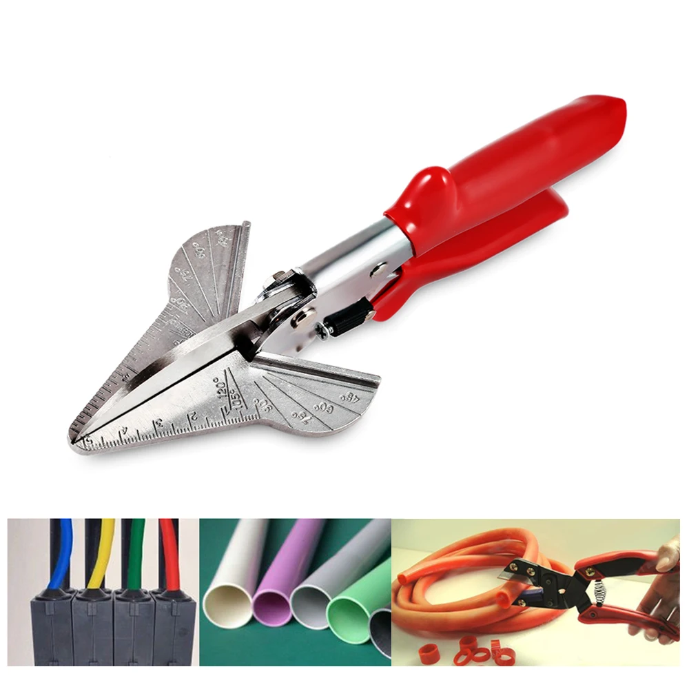 

Multi Angle PVC 45-120 Degree Trunking Scissors Automatic Trunking Scissor PE Plastic Pipe Cutting Mitre Trim Wire Duct Cutter