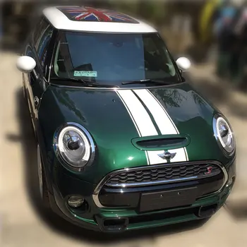 

car hood head sticker for mini cooper s r55 r56 r60 r61 f54 f55 f56 f57 f60 styling accessories