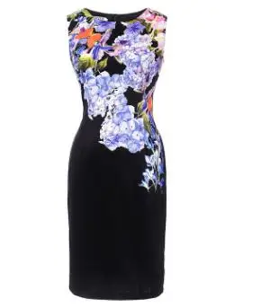 HGFS женские летние платья Vestidos винтажная Цветочная печать Коктейльная вечеринка