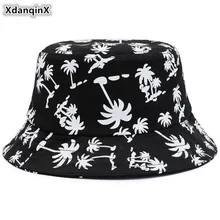 XdanqinX Новые многоцветные унисекс Панама Шляпы летние мужские женские тени хип хоп кепка хлопок пляжная шляпа рыболовные кепки