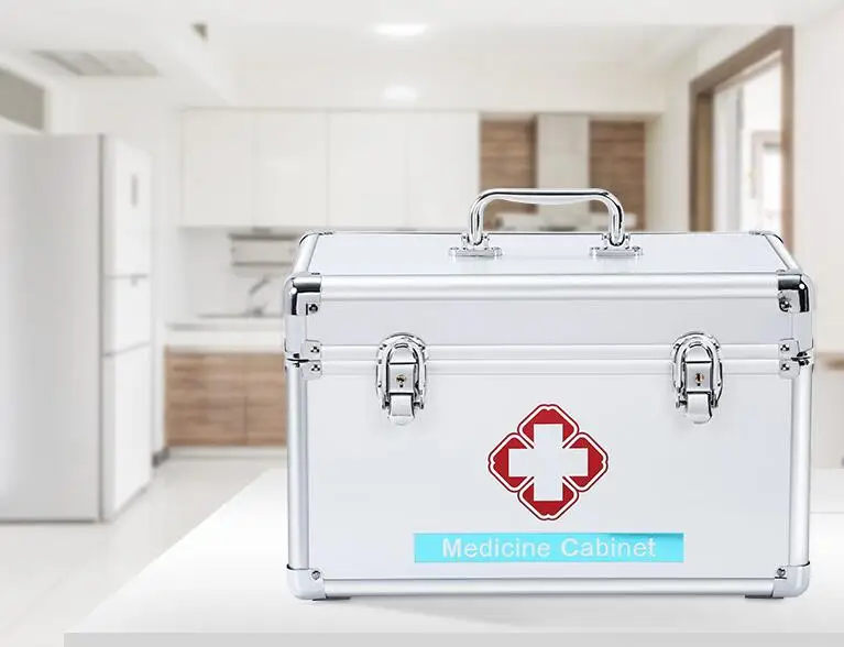 

Medicine box home portable special size children complete emergency medical family medicine box medical box to go out of the box