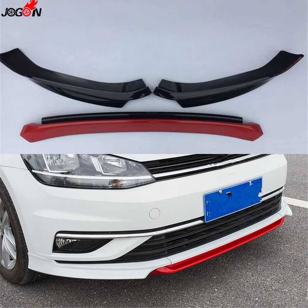 

Car Front Lower Lip Bumper Surrounded Trim For VW GOLF MK7.5 GOLF 7.5 TDI 2018 PP plastic