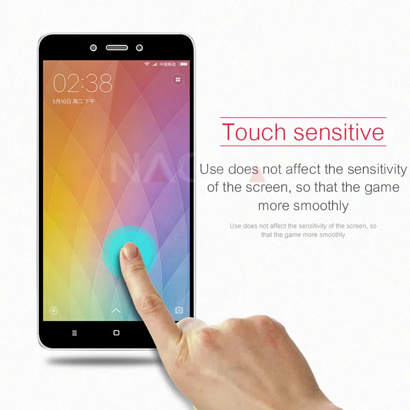 NAGFAK-Tempered-Glass-For-Xiaomi-Redmi-4X-Full-cover-Screen-Protector-9H-Protector-Film-for-Xiaomi