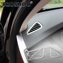 BROSHOO автомобиль Инструмент консоли воздуха наклейка на розетку 3D наклейки для Bmw X5 F15 X6 F16- Авто Стайлинг интерьерные аксессуары