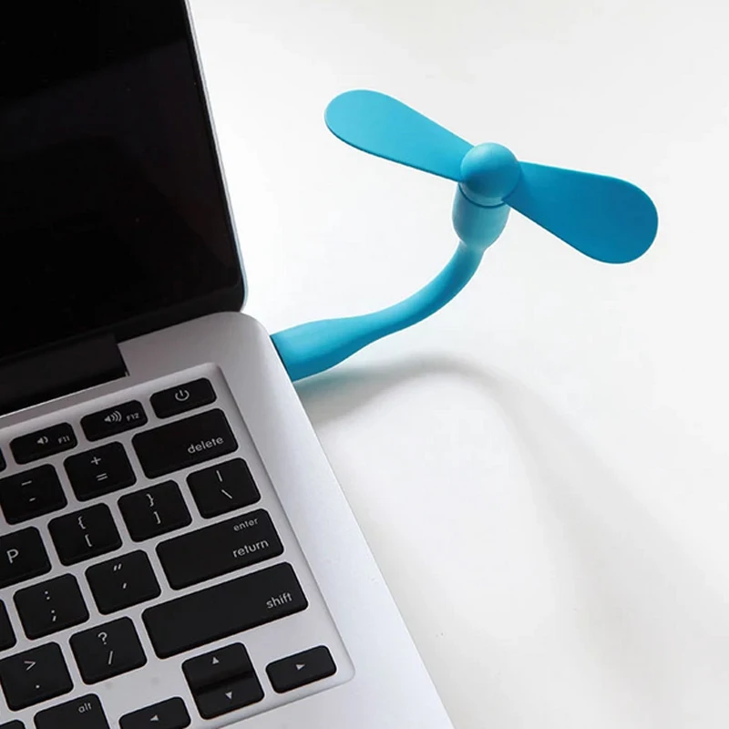 Оригинальный USB вентилятор Xiaomi Mijia охлаждающий гибкий портативный мини для