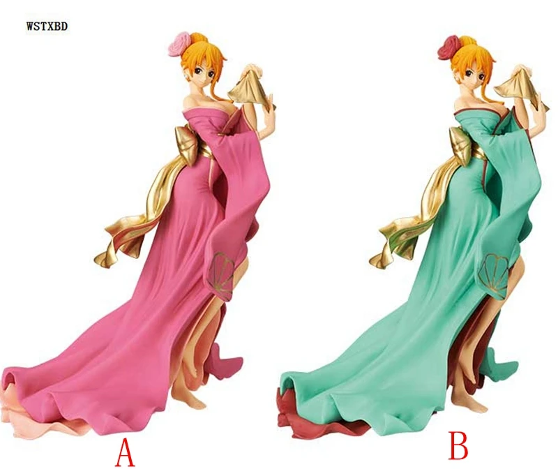 

WSTXBD Original BANPRESTO One Piece OP WASO Kimachi Nami PVC Figure Toys Figurals Model Dolls Brinquedos