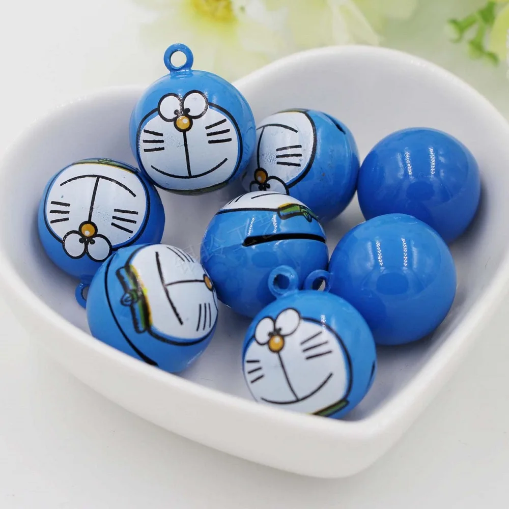 

Cat Cartoon Bells Necklace Pendant Bracelet Hanging Charms Jewelry Findings Decoration