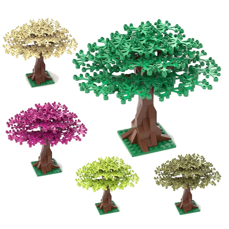 

Military scene garden Plant series MOC building blocks trees DIY Accessories toys For kids Christmas Gifts compatible legoings