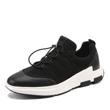 Новое поступление, Классические Стильные мужские кроссовки, спортивная обувь на шнуровке, мужская уличная спортивная обувь для ходьбы, Мужская черная