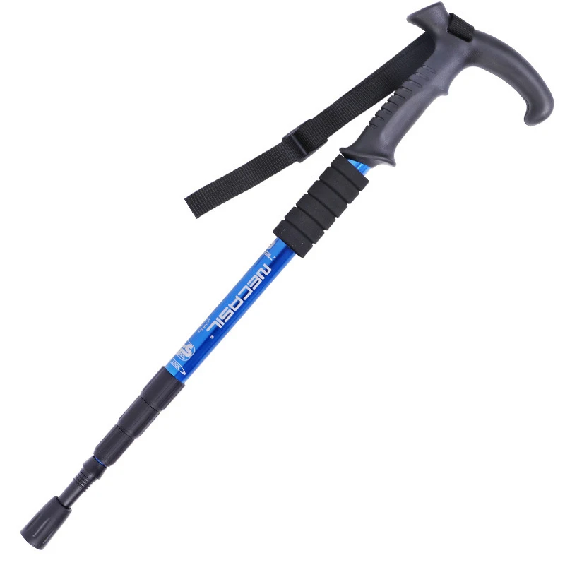 Anti Shock Nordic Walking Sticks Telescopic Trekking Hiking Poles