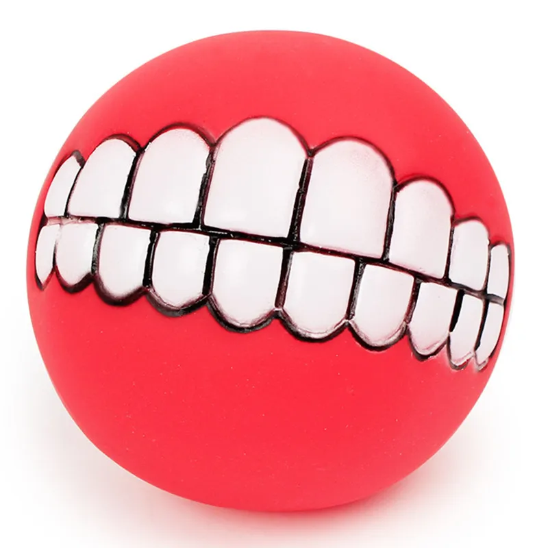 Rubber Ball Teeth Toy for Cat Dog (4)